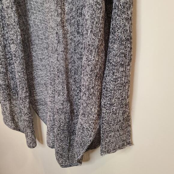Eileen Fisher Size XS Grey Open Front Linen Cardigan - Picture 6 of 11